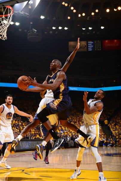 Quincy Pondexter , New Orleans, a canestro (Getty Images)